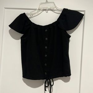 Madewell Texture and Thread Boho Top